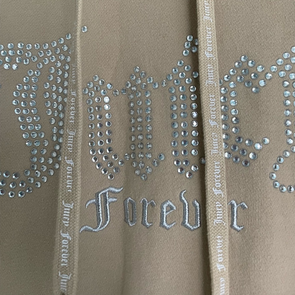 Juicy Couture Forever 21 Jewel Hoodie Size Large - Picture 4 of 6